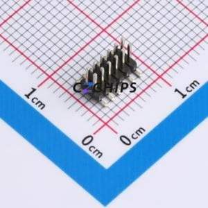 BX-PZ1.27-2-6PWZ Pin Header SMD,P=1.27mm Connector ( Pin Structure: 2x6P )( Pitch: 1.27mm )( Row Spacing: 1.27mm ) - Product Image 1