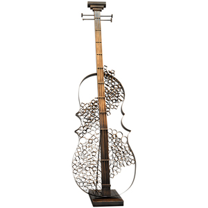 Estilo náutico, arte decorativo de Metal, artículos de decoración de guitarra, decoración de boda, instrumentos musicales, técnica de fundición de acero - Product Image 1