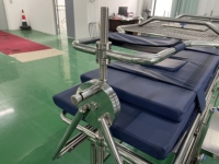 Lit de transfert patient rotatif, lit d'hôpital pivotant, brancard médical pour soins post-chirurgicaux et usage en USI
