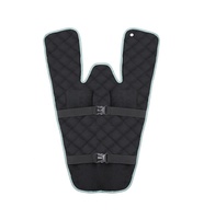 Gilet chauffant de massage intelligent gilet de massage corporel coussin d'acupuncture de massage coussinets filaires