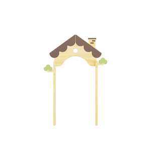 Meubles de maternelle en bois, armoire de jeu de rôle pour tout-petits - Product Image 6