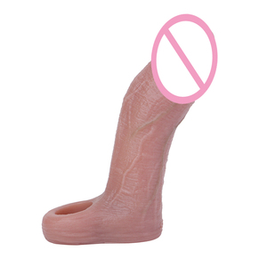 FAAK Manchon réaliste pour pénis, extenseur et agrandisseur de pénis, vente en gros d'usine de jouets sexuels pour hommes, préservatif retardant l'éjaculation avec anneau pénien - Product Image 6