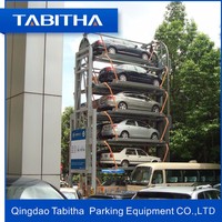 Sistema de Estacionamiento Inteligente Automatizado con Certificación CE para 16 Autos, Rotatorio Vertical de 9 Niveles