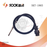 Capteur de température des gaz d'échappement SOOK AUTO SENSOR pour moteur de camion, modèle SKT-1865 en acier inoxydable, neuf, référence OEM. 1924191