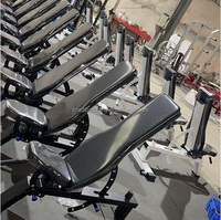 Équipement de fitness commercial 3 niveaux 15 pièces banc et supports support de stockage d'haltères pour salle de sport