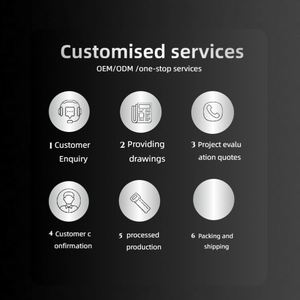 Prototypage rapide, tournage CNC en acier inoxydable, pièces usinées CNC, pièces de fraisage CNC - Product Image 6