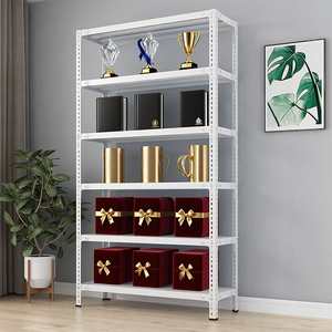 Estante de almacenamiento de Metal con pantalla de acero en ángulo de 4/5 /6 niveles para cocina, estantes de Metal para garaje, estantería de almacenamiento de hierro, sala de estar - Product Image 3