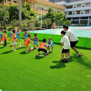 Không độc hại cỏ nhân tạo mềm cảnh quan trẻ em an toàn ngoài trời tổng hợp <span class=keywords><strong>Turf</strong></span> vườn mẫu giáo - Product Image 5