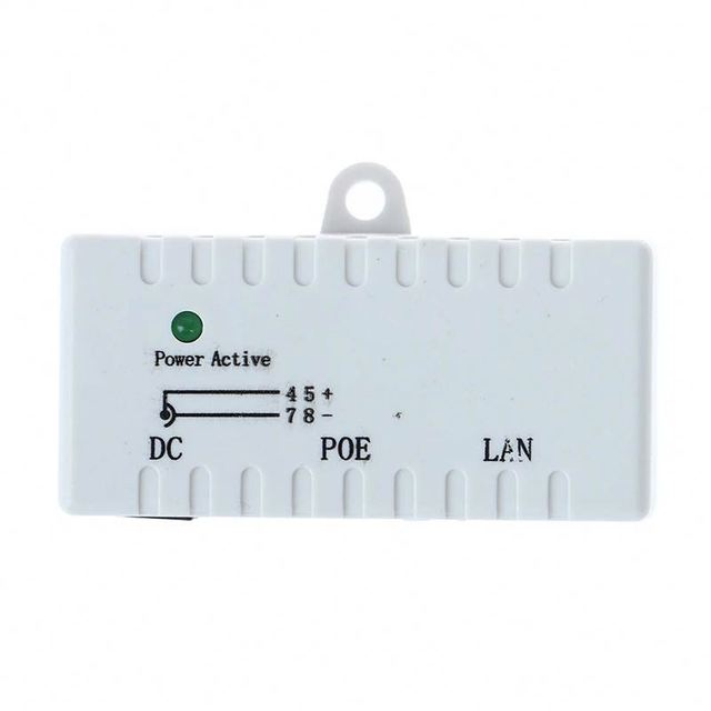 5-48V Passive POE Injector for IP Camera VoIP Phone Network AP Device