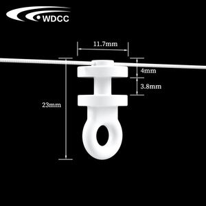 S Fold Curtain Runner for Motorized S Wave Ripple Fold Curtains Track Runner Electric Wave Curtain Accessories - Product Image 1