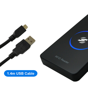 Lector RFID de 13.56 MHz ISO 14443A Compatible con MIFARE, Cable USB de Plástico Negro Incluido - Product Image 6