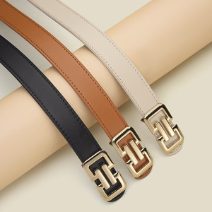 Cinturón WEEKS ZPE3001 <span class=keywords><strong>para</strong></span> <span class=keywords><strong>Mujer</strong></span>, 2.8cm de Ancho, 105cm de Largo, con Hebilla de Placa Lisa Clásica y Moderna Hecha de Aleación - Product Image 2