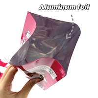 Pochettes d'oreiller d'emballage alimentaire de collation comestible imprimées personnalisées sacs vides en plastique feuille d'aluminium mylar plantain banane croustilles de pommes de terre