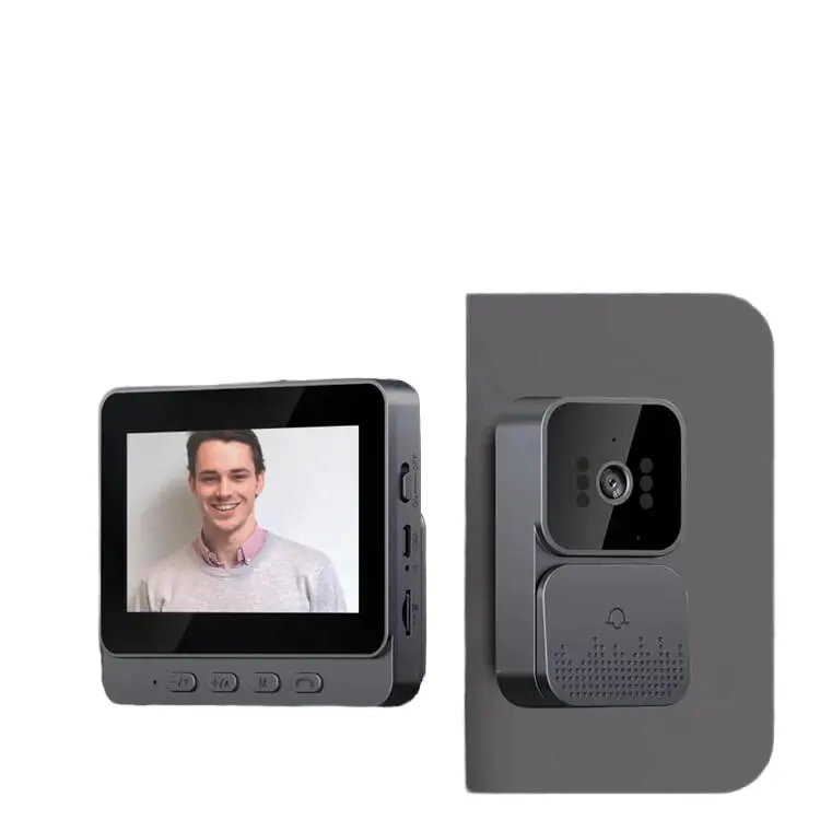 Giá tốt Home video thông minh video Chuông cửa không dây chuông cửa với máy ảnh intercom Wireless Thông Minh Doorbell Monitor