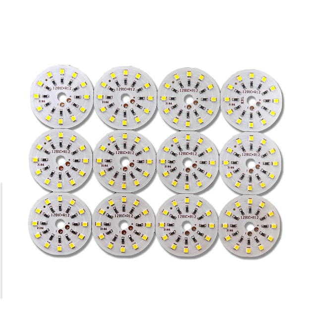 DC12V LED Aluminum PCB Board with Resistors | Metal Core Heat Sink for Light Modules Efficient Lighting