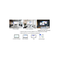 Pantalla LED de señalización digital para interiores de 55/65/75/85 pulgadas todo en uno con máquina plegable de 5 años de garantía