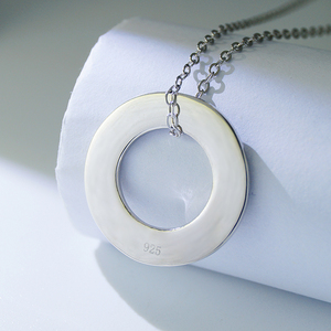 Collier en argent 925 avec pendentif de pièce de monnaie pour hommes, protège de la pollution oxydée américaine - Product Image 4