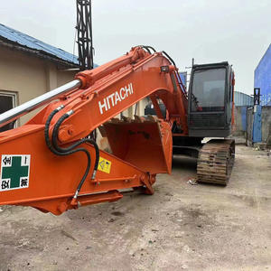 Excavateur Hitachi ZX210 d'occasion-Pelleteuse hydraulique japonaise sur chenilles originale de 20 tonnes, en bon état pour les travaux de construction - Product Image 3