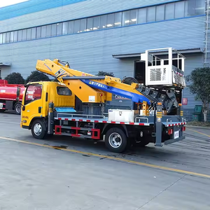 Chất lượng cao 23-36M Pickup <span class=keywords><strong>Truck</strong></span> gắn trên không làm việc nền tảng cách nhiệt xô với Telescopic Boom xe tải - Product Image 4