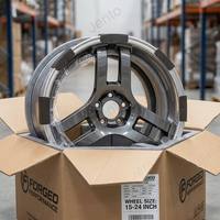 Jantes en alliage forgé 6061-T6 personnalisées, 15-24 pouces, légères, haute performance, à profil profond, multi-rayons, pour berlines sportives