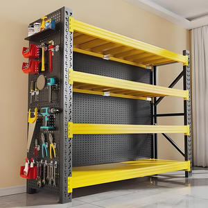 رفوف تخزين أرفف صفراء وسوداء عالية الجودة من المصنع عرض خاص أرفف مستودع أرفف منصة نقالة رخيصة بسعر المصنع - Product Image 3