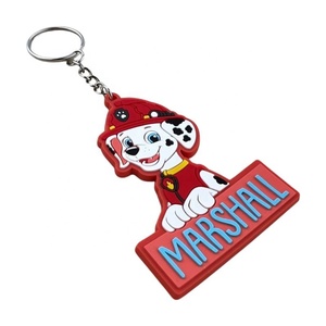 <span class=keywords><strong>Llavero</strong></span> de PVC 3D Suave y Duradero, Anillo con Personajes Personalizados, Estilo Animal, Everest, Skye, <span class=keywords><strong>Marshall</strong></span>, Rubble, Anime - Product Image 5