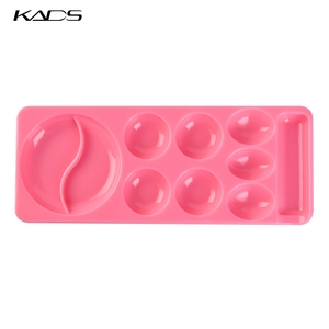 KADS New Design Nail Art Palette <b>Plastic</b> Nail Art <b>Polish</b> Mixing Tray Nail Paint Display Tray Manicure DIY Painting Tool - Product Image 4
