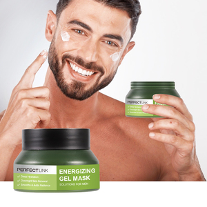 Overnight Skin Renewal Smooths Deeply Hydrating <strong>Men</strong> Care Energizing Gel <strong>Face</strong> Sleeping Mask - Product Image 1