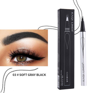 Crayon à sourcils en plastique à deux volets avec pinceau à cils à eau à deux griffes Stylo de maquillage pour perceuse à ongles - Product Image 3
