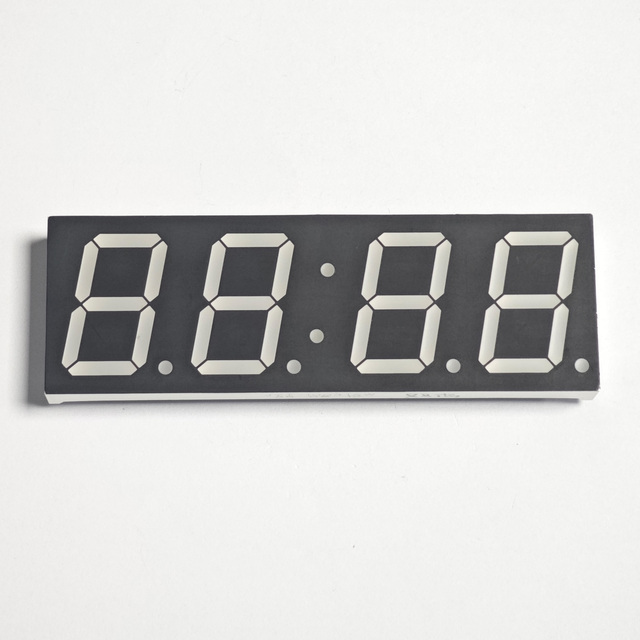 7 Segment LED Display 1 Inch 4 Digit White Bold Clear Display Industrial Large Equipment Digital Measurement Readout Status