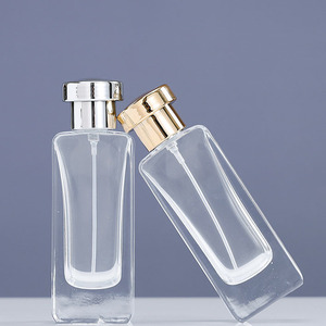50ml Spot Vente Directe Verre Carré <span class=keywords><strong>Parfum</strong></span> Décanter Fine Brume Pressurisé Atomiseur Sertissage Cou Bouteille <span class=keywords><strong>De</strong></span> <span class=keywords><strong>Parfum</strong></span> Avec Bouchon - Product Image 4