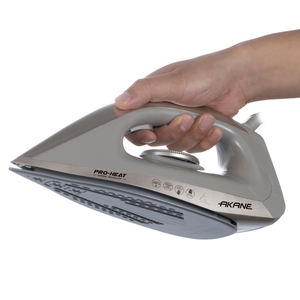 Fer à vapeur électrique AKANE 2200W avec semelle en céramique, fonction de <span class=keywords><strong>nettoyage</strong></span> automatique à la vapeur verticale, réservoir d'eau de 1,5L pour l'entretien des vêtements - Product Image 6