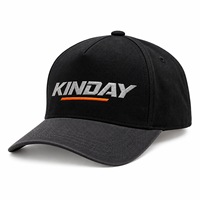 Casquettes de baseball à 5 panneaux personnalisées en coton unisexe avec broderie 3D de logo premium, certifiées CE et conformes REACH, vente en gros