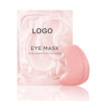 Patchs Oculaires Dorés au Gel Rose et au Collagène, Masque Hydrogel Anti-Poches et Anti-Cernes