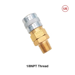 Raccord rapide HPA Foster US à déconnexion rapide, coupleur femelle et connecteur mâle Marui KJW/WE KSC/KWA pour adaptateurs de vannes de chargeur - Product Image 2