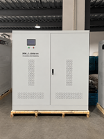 Stabilisateur de tension triphasé SBW 380V AC automatique AVR à enroulement en cuivre 200KVA 300kVA 500KVA 800KVA Haute efficacité 0.98 50/60Hz