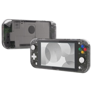 Coques de remplacement personnalisées transparentes noires pour la face avant et l'arrière des manettes Switch Lite pour Nintendo Switch Lite - Product Image 3