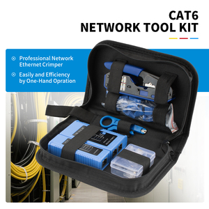 Multifunctional Network Cable Pliers Combination <strong>Kit</strong> 8P 6P Stripping and Crimping <strong>Tools</strong> - Product Image 2