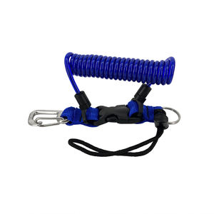 Lanière de bobine de fil d'acier inoxydable avec le mousqueton pour l'équipement sous-marin de <span class=keywords><strong>photo</strong></span> de caméra - Product Image 5