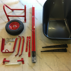 รถเข็นล้อลากพลาสติกสำหรับอุตสาหกรรมทำสวนงานหนักสำหรับตลาดนิวซีแลนด์ - Product Image 5