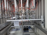 Testeur de résistance mécanique dynamique et statique des modules photovoltaïques HOTOTECH, norme IEC 61215, équipement de test en laboratoire pour panneaux solaires photovoltaïques