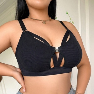 <span class=keywords><strong>Soutien</strong></span>-<span class=keywords><strong>gorge</strong></span> push-up <span class=keywords><strong>grande</strong></span> <span class=keywords><strong>taille</strong></span> pour femme, design élégant, à <span class=keywords><strong>fermeture</strong></span> avant et boucles dorsales, vente en gros - Product Image 3