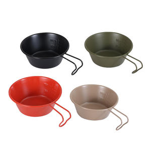 Tazón Sizzler de Acero Inoxidable 304 para Exteriores, Ligero, Portátil, para Campamento, Picnic, Frutas, Ensaladas, Multicolor, Duradero, para Uso en Exteriores - Product Image 4