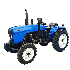 Tracteur 4x4 40 CV à roues pour petites et moyennes exploitations agricoles, 4 roues motrices, transmission par engrenages, équipement agricole multifonctionnel - Product Image 6