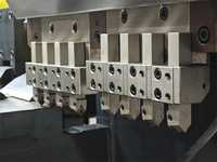 Machine à rainurer verticale CNC 4000x1500, haute précision, entièrement servo-automatique, pour tôles métalliques, machine à découper en V