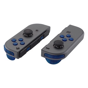 Reemplazo de botón de acción para mando de <span class=keywords><strong>Nintendo</strong></span> Switch, piezas de reparación de llave de plástico azul claro personalizado, venta al por mayor - Product Image 3