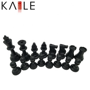 Bộ Cờ Vua Lớn Bán Chạy, Vua Cao 3.75 Inch Màu Đen Trắng Chỉ Có Quân Cờ Cho Các Trò Chơi - Product Image 4