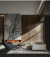 Ensemble de meubles de salon de luxe YK pour hôtel et villa, meubles en bois en forme de L, meilleurs designs de meubles TV