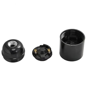 Douille de lampe E27 en <span class=keywords><strong>résine</strong></span> phénolique à surface lisse, auto-bloquante, à vis, 250V, accessoires, fournie par l'usine chinoise - Product Image 4
