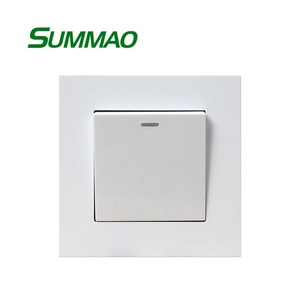 Usine Ventes 86mm 1 Gang push bouton PC 16A 250V Interrupteur Mural Pour La Maison - Product Image 5